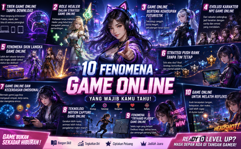 Fenomena Tryhard Player Game Online: Ambisi atau Racun?